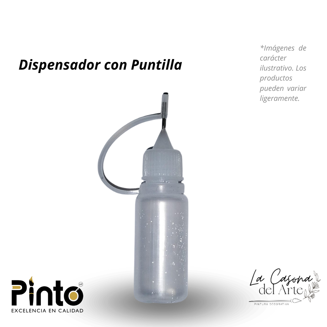 DISPENSADOR DE PINTURA CON PUNTILLA